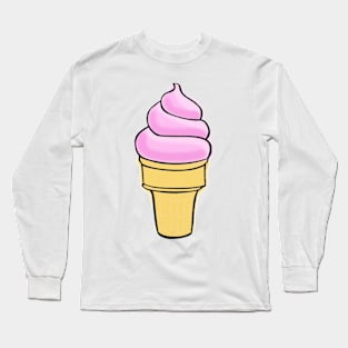 Strawberry Ice Cream Long Sleeve T-Shirt